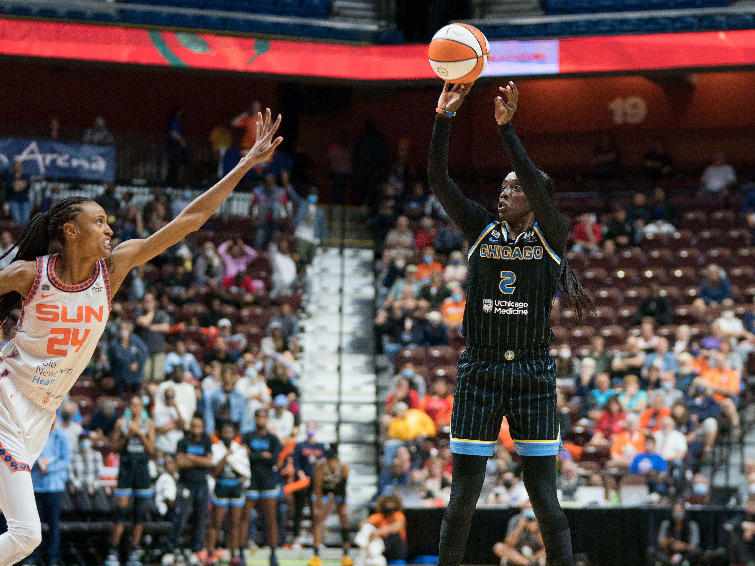 Candace Parker on how she can improve, if the Sky can repeat entering her  15th WNBA season 