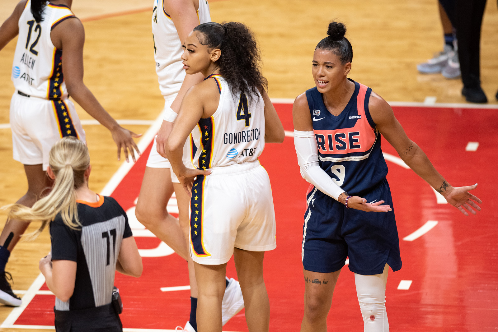 Fever select Kysre Gondrezick 4th overall in WNBA Draft
