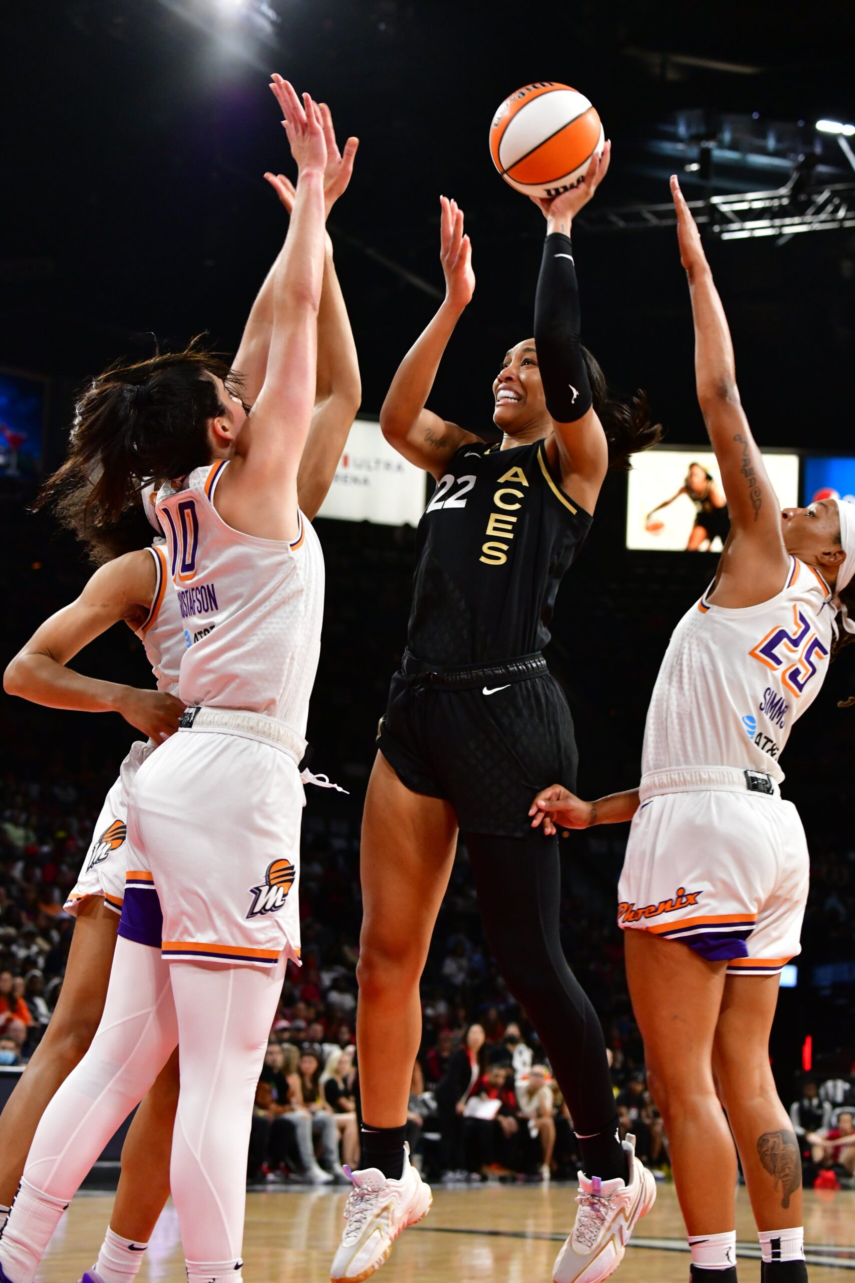 Aces' Kelsey Plum, A'ja Wilson unsure about WNBA expansion, WNBA