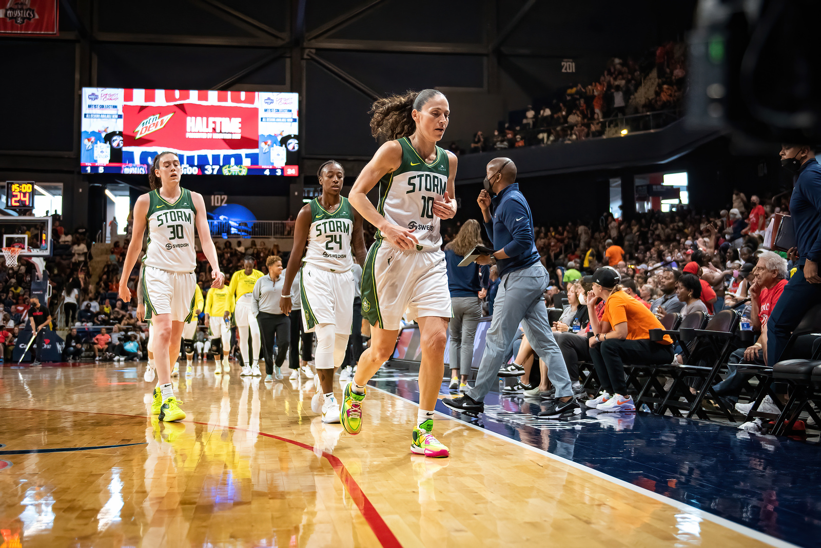 ‘Peak at the right point’ Seattle Storm enter playoffs strong title bet