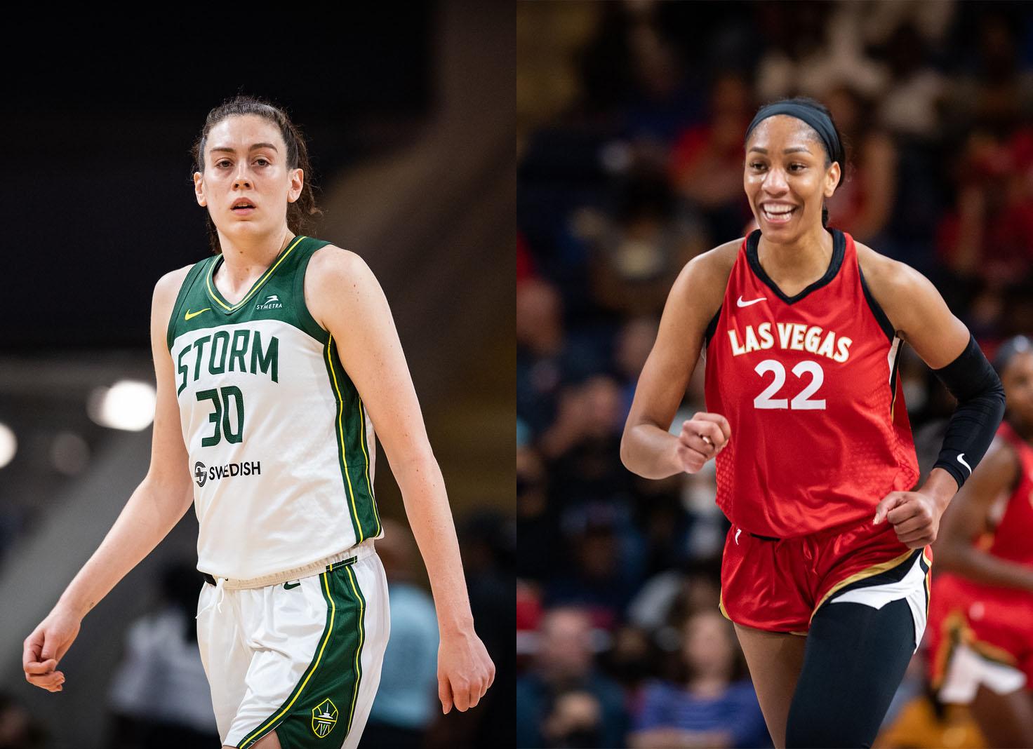 Breanna Stewart, A'ja Wilson headline AllWNBA team