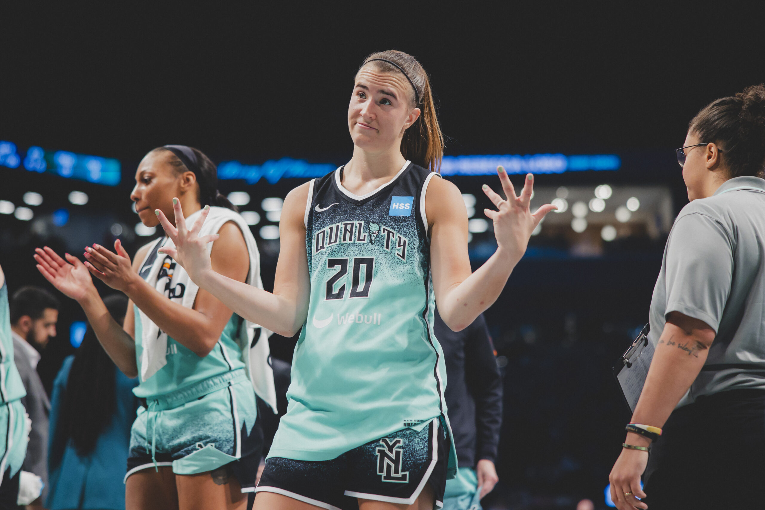 The message the New York Liberty sent the Las Vegas Aces The Next