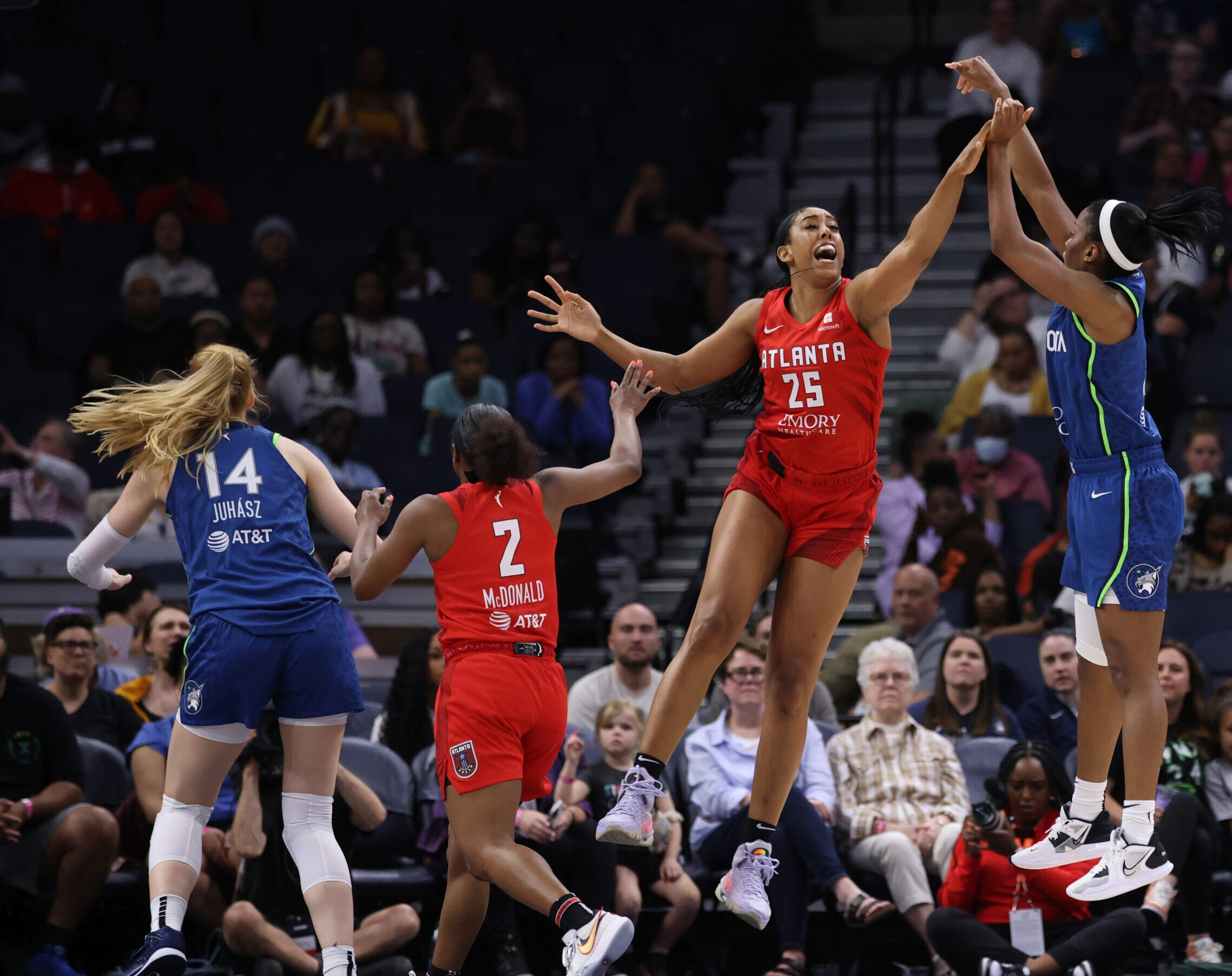 Atlanta Dream pushing for playoffs with new faces, and a new vibe